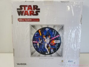 Star Wars Battery-Operated Wall Clock - A New Hope Poster