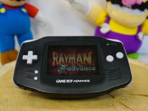 Nintendo Game Boy Advance with Rayman Game Cartridge - Black