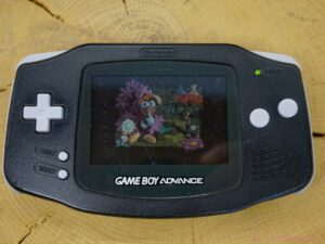 Nintendo Game Boy Advance with Rayman Game Cartridge - Black