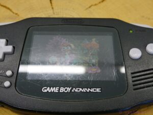 Nintendo Game Boy Advance with Rayman Game Cartridge - Black