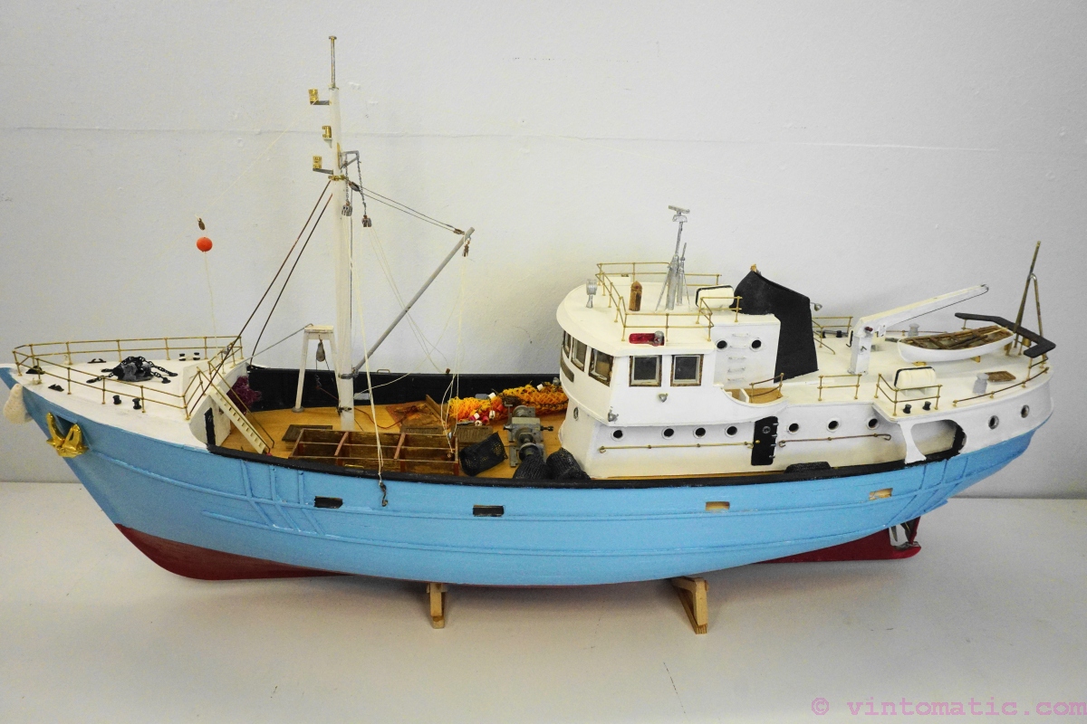 DIGITAL PLANS ONLY Nordkap English Fishing Trawler RC model ship