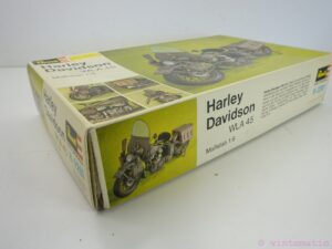 Vintage Revell-Esci 1:9 Scale Harley Davidson WLA 45