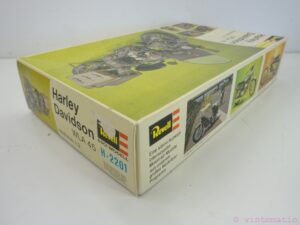 Vintage Revell-Esci 1:9 Scale Harley Davidson WLA 45