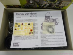 Vintage Revell-Esci 1:9 Scale Harley Davidson WLA 45