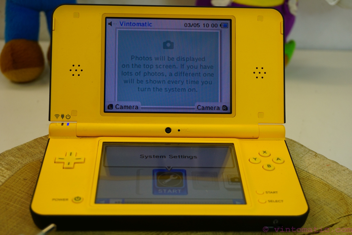 Nintendo DSi XL LL Yellow Console Charger Box Japanese ver [BOX]