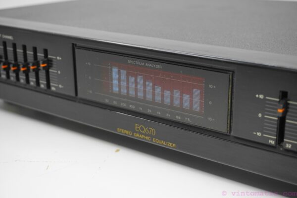 Philips EQ670 Stereo Graphic Equalizer