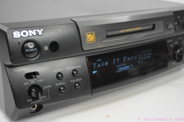 Sony Minidisc Recorder MDS-S38