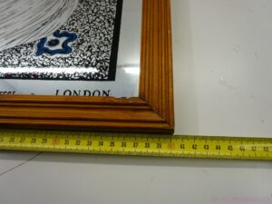 Art Deco Eugene London Advertising Mirror