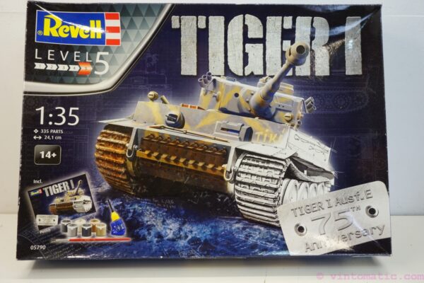 Revell Tiger 1 Ausf. 1E 1:35 Scale Model Kit - 75th Anniversary