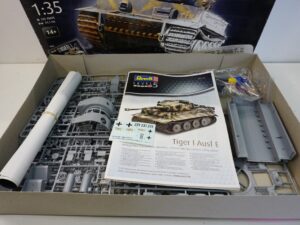 Revell Tiger 1 Ausf. 1E 1:35 Scale Model Kit - 75th Anniversary