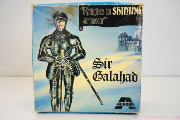 Vintage Aurora Sir Galahad Knights in Shining Armour model kit