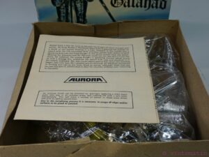 Vintage Aurora Sir Galahad Knights in Shining Armour model kit