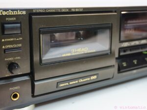 Vintage Technics RS-BX727 Cassette Deck - High-End Direct Drive