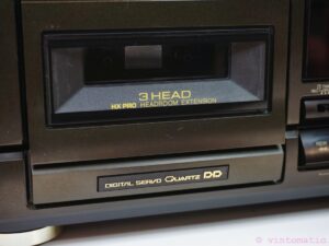 Vintage Technics RS-BX727 Cassette Deck - High-End Direct Drive