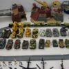 Massive Lot of Micro Machines Military Battle Zones - Tanks, Planes, Helicopters, and Figures - Galoob