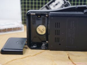 Olympus S914 Pearlcorder, a handheld cassette voice recorder