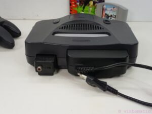 Retro Nintendo 64 with Konami Soccer Game + Controller