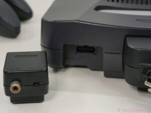 Retro Nintendo 64 with Konami Soccer Game + Controller