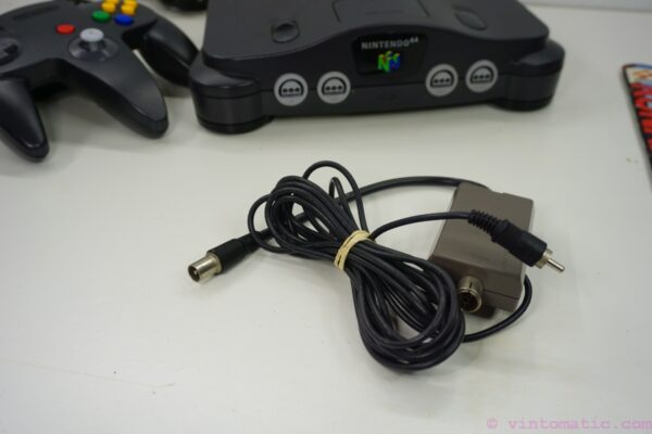 Retro Nintendo 64 with Konami Soccer Game + Controller