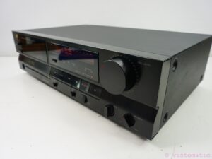 Sansui D-X301i Stereo Cassette Deck with HX-Pro Headroom Extension and Dolby B/C.