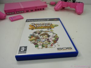 Playstation 2 slim Pink edition - Harvest Moon game