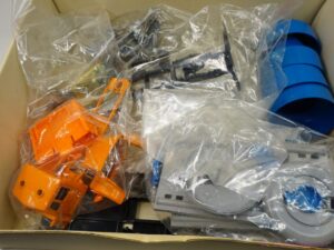 Giodi American Truck with Silos trailer. A die-cast metal model kitGiodi American Truck with Silos trailer. A die-cast metal model kit