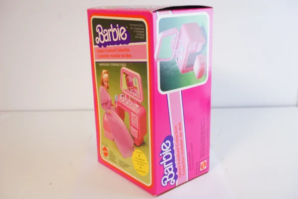 Mattel Barbie Dream Furniture Collection Vanity and Seat – Mint in Box - Vintage