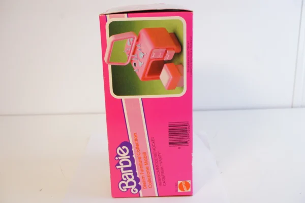 Mattel Barbie Dream Furniture Collection Vanity and Seat – Mint in Box - Vintage