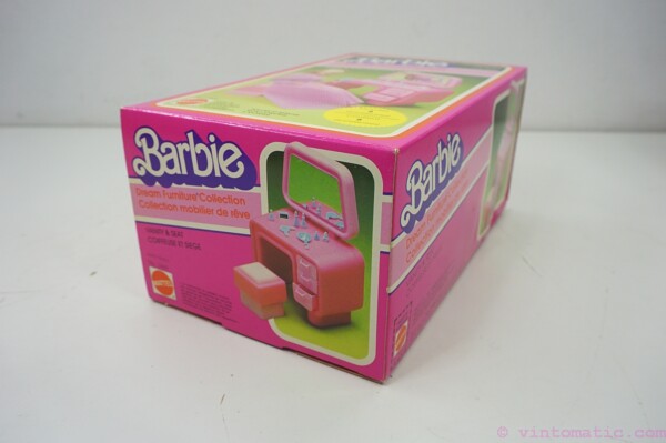 Barbie Dream Furniture Vanity and Seat, mint in box