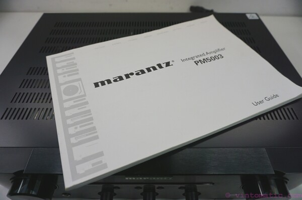 Marantz PM5003 integrated amplifierMarantz PM5003 integrated amplifier