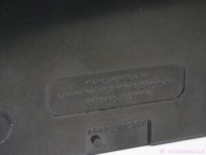 Simpson 260 Series 6M Analog Multimeter Volt Ohm Milliammeter