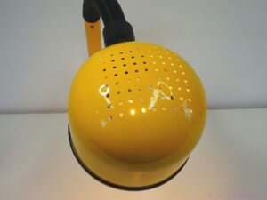 Vintage 1980s Bright Yellow Desk Lamp - Alda - Swedish Design