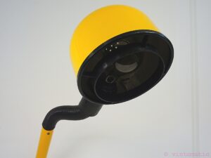 Vintage 1980s Bright Yellow Desk Lamp - Alda - Swedish Design