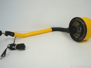 Vintage 1980s Bright Yellow Desk Lamp - Alda - Swedish Design
