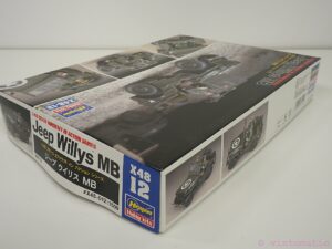 Hasegawa X48-12 Jeep Willys MB 1:48 Scale Model Kit