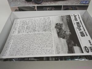 Hasegawa X48-12 Jeep Willys MB 1:48 Scale Model Kit