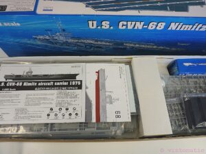 Trumpeter USS Nimitz CVN68 scale model kit 1:350 scale