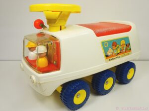 Vintage 1971 Fisher-Price Explorer Ride-On ATV Childs Car FP-980 ATV Moon Rover