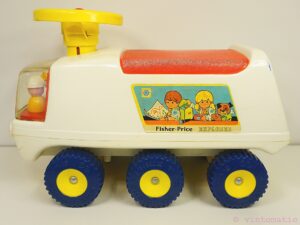 Vintage 1971 Fisher-Price Explorer Ride-On ATV Childs Car FP-980 ATV Moon Rover