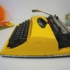 Vintage Yellow Triumph (Adler) Contessa De Luxe Typewriter