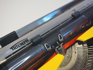 Vintage Yellow Triumph (Adler) Contessa De Luxe Typewriter