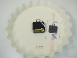 authentic Vintage 1980s "Coke Light" Classic Logo Bottle Cap Wall Clock