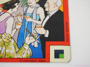 Vintage Martini Longdrink & Cocktail Reminder - M&R - Advertising sign