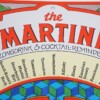 Vintage Martini Longdrink & Cocktail Reminder - M&R - Advertising sign