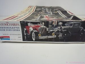 Vintage Monogram "The Untouchables" 1931 Rolls Royce & 1930 Ford Coupe Scale model kit