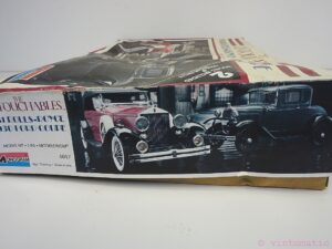 Vintage Monogram "The Untouchables" 1931 Rolls Royce & 1930 Ford Coupe Scale model kit