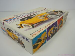 Monogram Classic 1934 Duesenberg SJ Torpedo Phaeton 1/24 Scale Model Kit