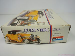 Monogram Classic 1934 Duesenberg SJ Torpedo Phaeton 1/24 Scale Model Kit