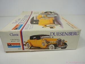 Monogram Classic 1934 Duesenberg SJ Torpedo Phaeton 1/24 Scale Model Kit