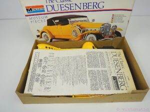 Monogram Classic 1934 Duesenberg SJ Torpedo Phaeton 1/24 Scale Model Kit